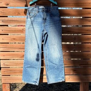 Stradivarius Light Blue Women's Straight Leg Jeans